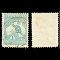 7002 Australia SG109 1S Blue Green 1929. Sc#98 Mi 84X Used. C£11