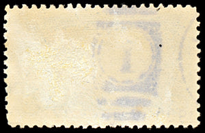 7016 Canal Zone SG109 5C Indigo 1929. Sc#107 Mi 72A Used. C£40