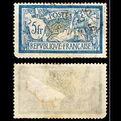 7030 France SG308 5F Blue & Buff 1900. Sc#130 Mi 100xa Used. C£100, view 1