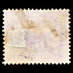 7063 Western Australia SG100 6D Violet. Green Postmark 1890. Sc#67 Mi 39 Used, view 4