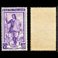 7073 Italy SG773 50L Violet 1950. Sc#562 Mi 820 Mint MNH. C£50