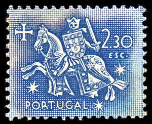 7074 Portugal SG1088 2.30 $ Ultramarine 1953. Sc#770 Mi 801 Mint MNH. C£45