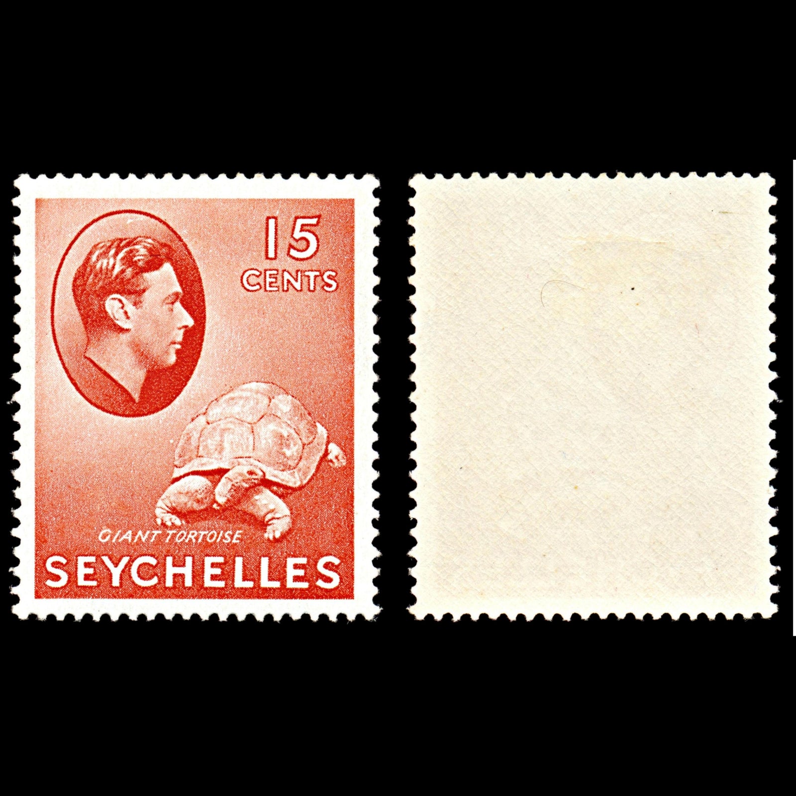 7082 Seychelles SG139ab 15C Light Red & Red 1942. Sc#133 Mi 129b Mint MVLH. C£11
