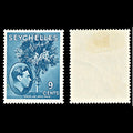 7083 Seychelles SG138a 9C Grey Blue 1941. Sc#131a Mint MH. C£38