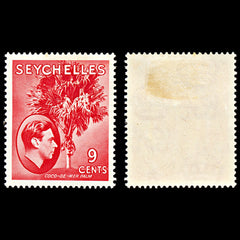 7084 Seychelles SG138 9C Pink Red 1938. Sc#130 Mi 126 Mint MH. C£18, view 2