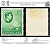 7086 Seychelles SG136 3C Green 1938. Sc#126 Mi 122 Mint MH. C£12