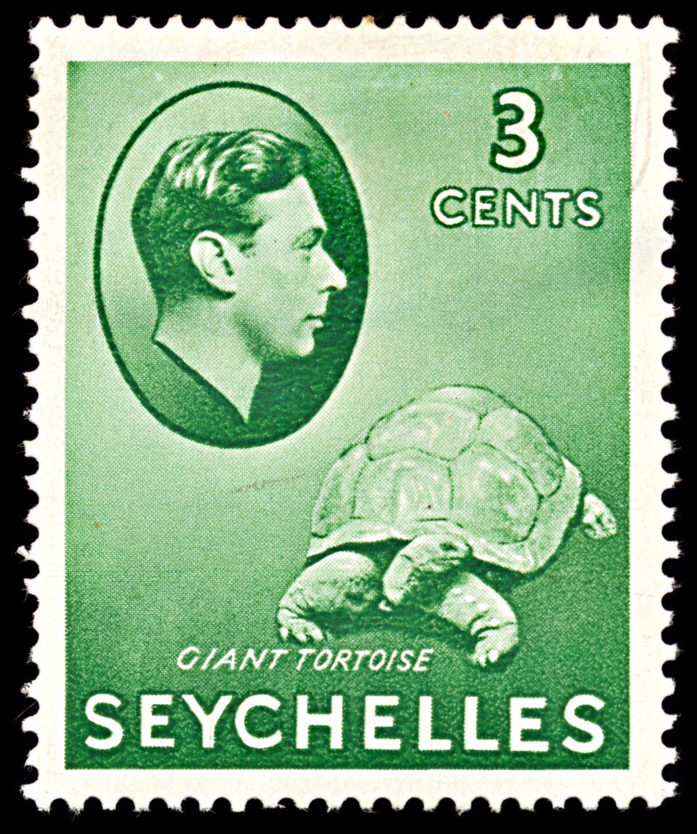 7086 Seychelles SG136 3C Green 1938. Sc#126 Mi 122 Mint MH. C£12