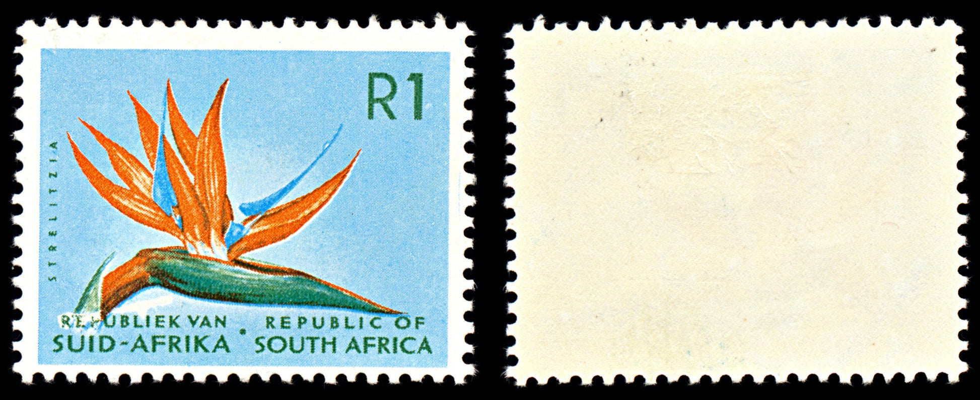 7098 South Africa SG236 1R Blue & Orange 1964. Sc#298 Mi 326 Mint MH. C£48