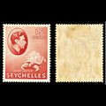 7108 Seychelles SG139a 15C Brown Carmine 1942. Sc#133a Mi 129a Mint MH. C£28