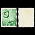 7113 Seychelles SG136 3C Green 1938. Sc#126 Mi 122 Mint MH. C£12