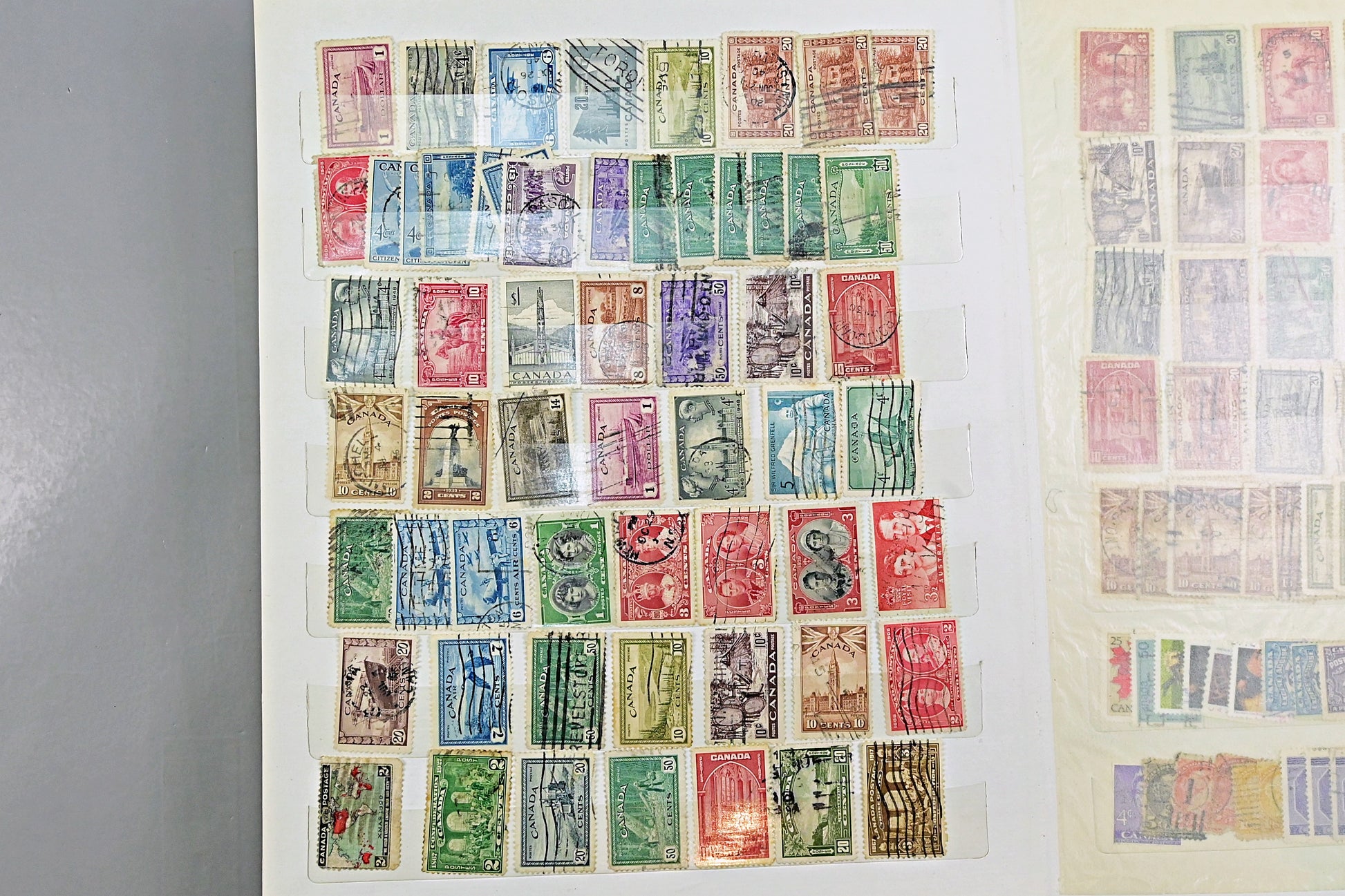 7129 Canada Large Collection. QV-QEII. Mint, High Values. 79 Images