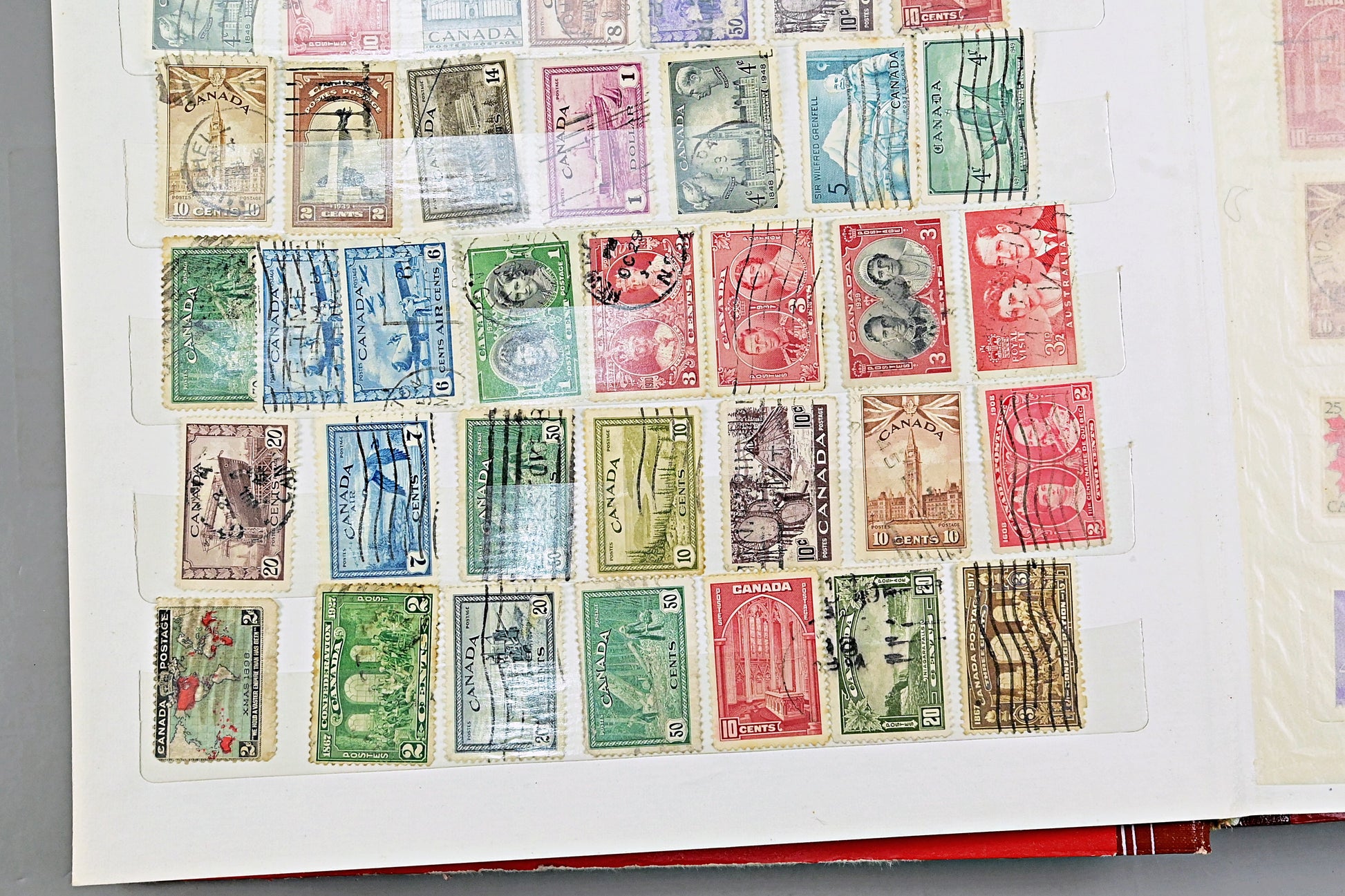 7129 Canada Large Collection. QV-QEII. Mint, High Values. 79 Images