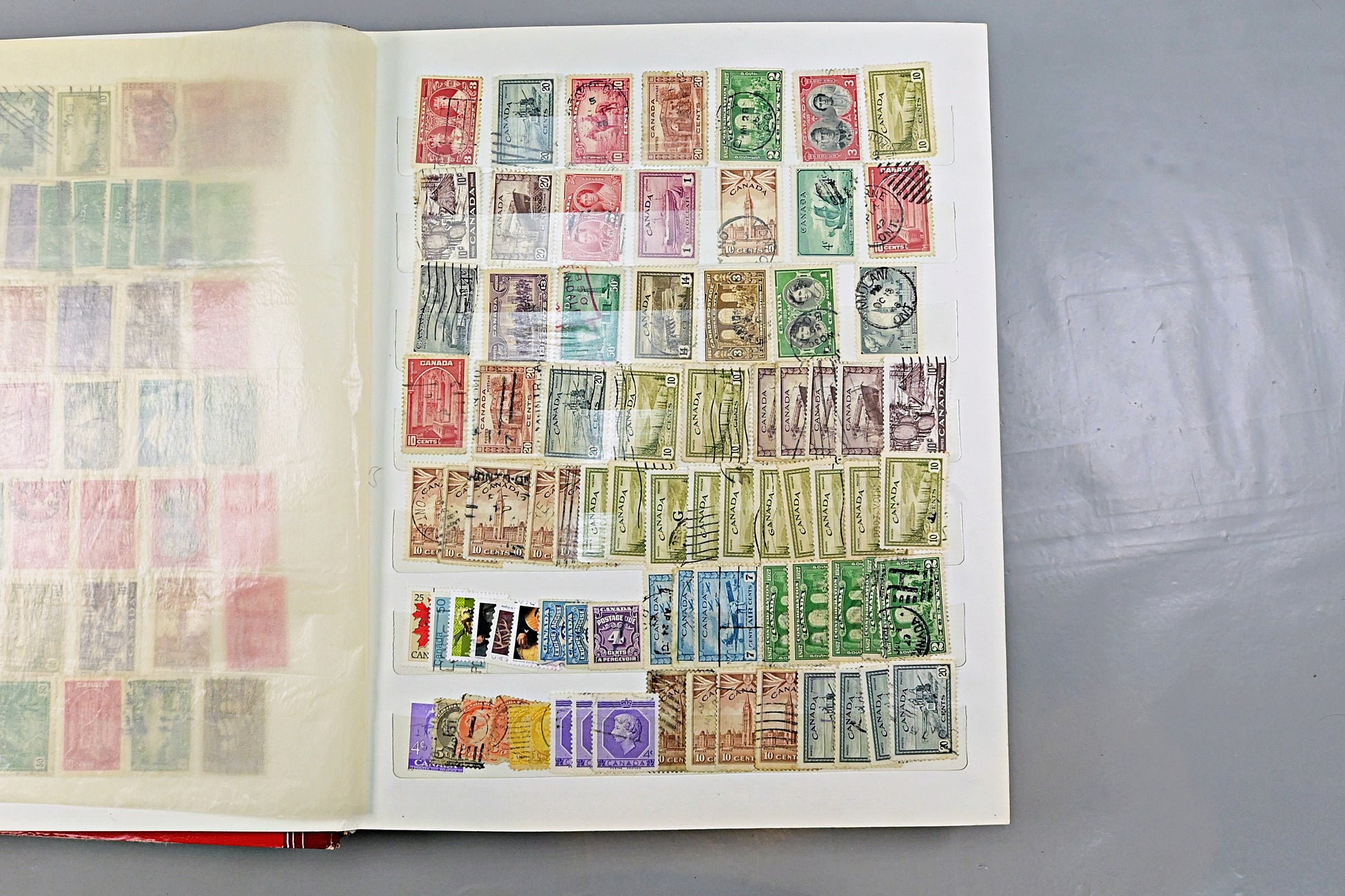 7129 Canada Large Collection. QV-QEII. Mint, High Values. 79 Images