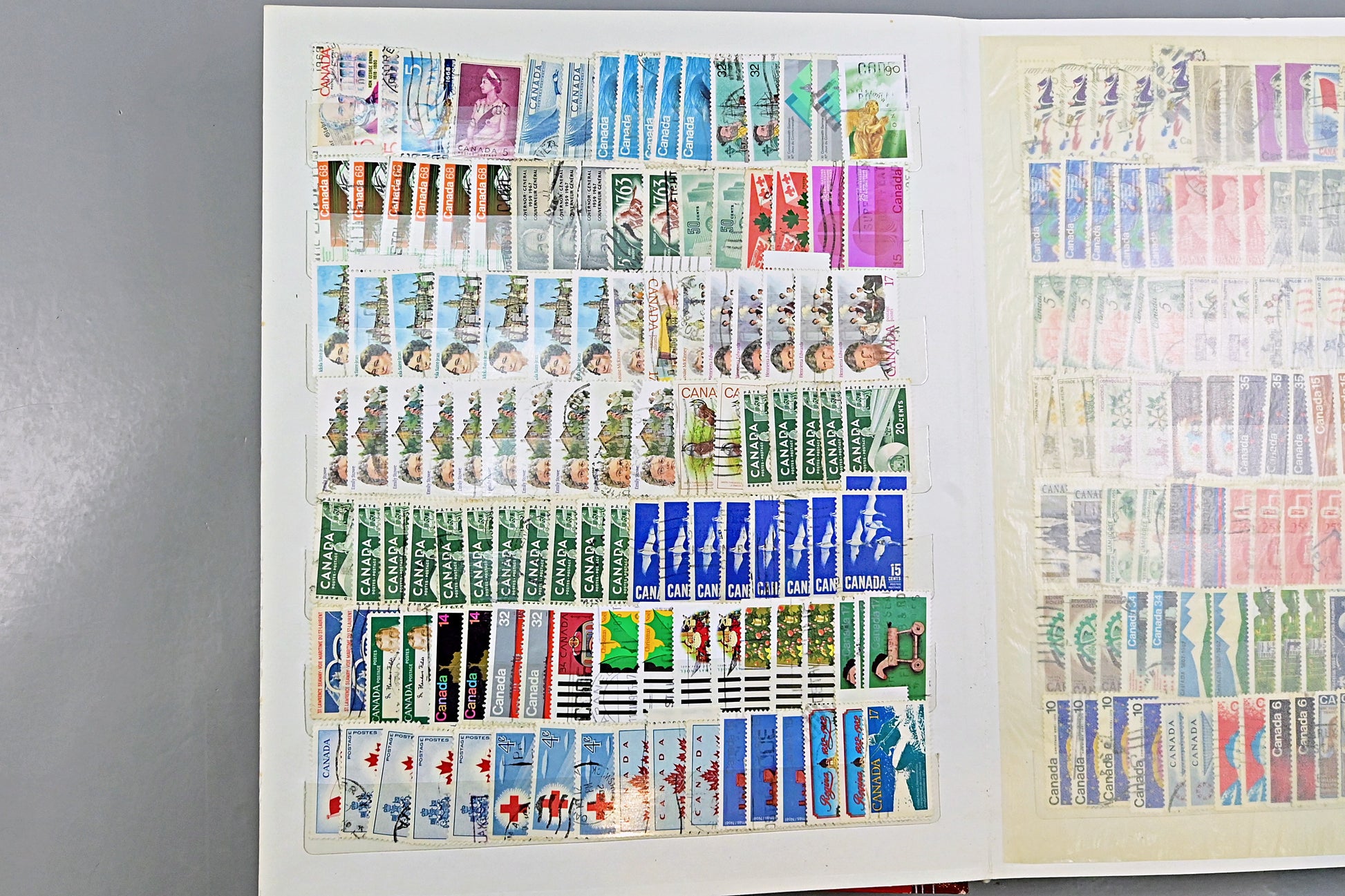 7129 Canada Large Collection. QV-QEII. Mint, High Values. 79 Images