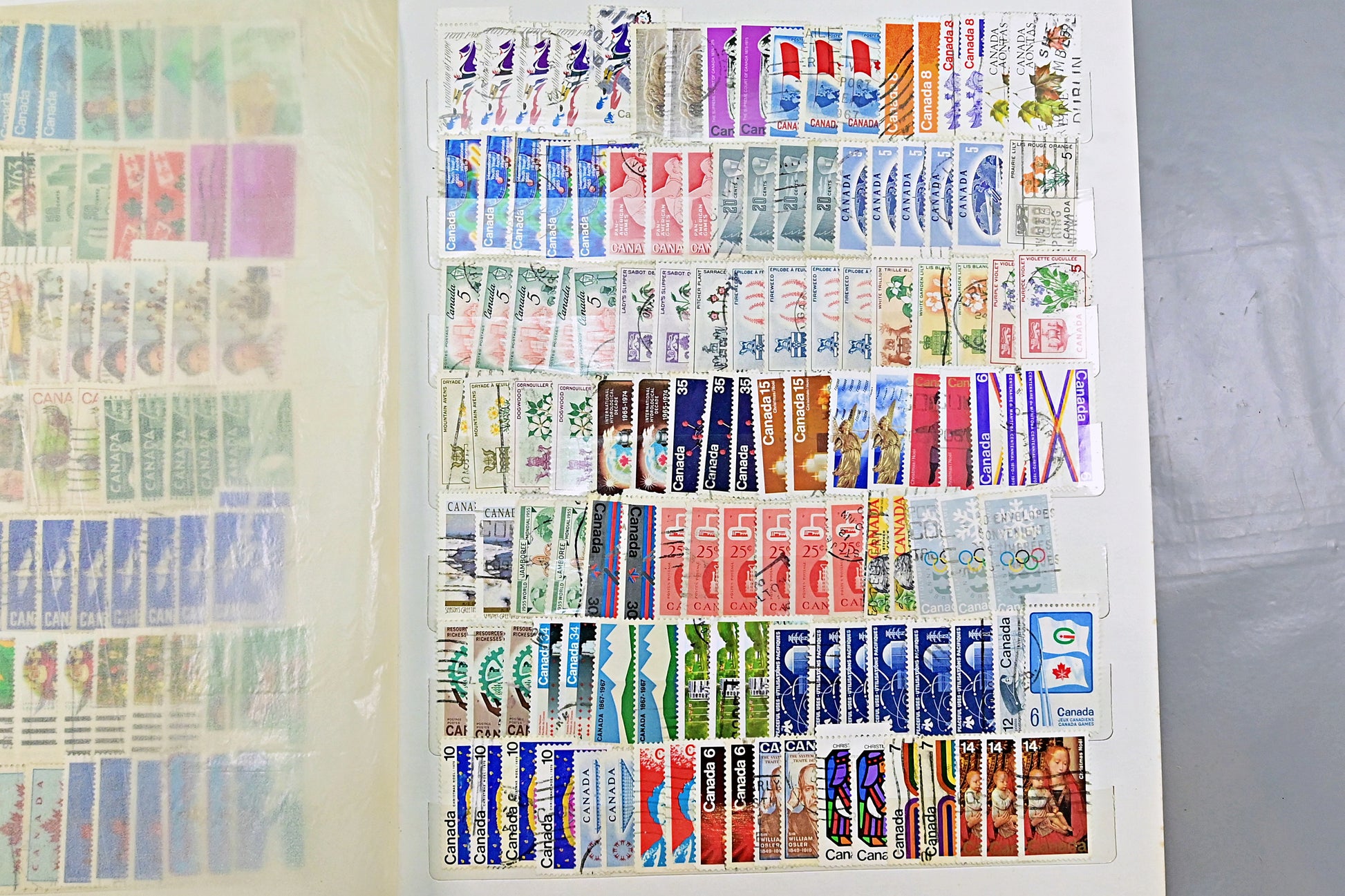 7129 Canada Large Collection. QV-QEII. Mint, High Values. 79 Images