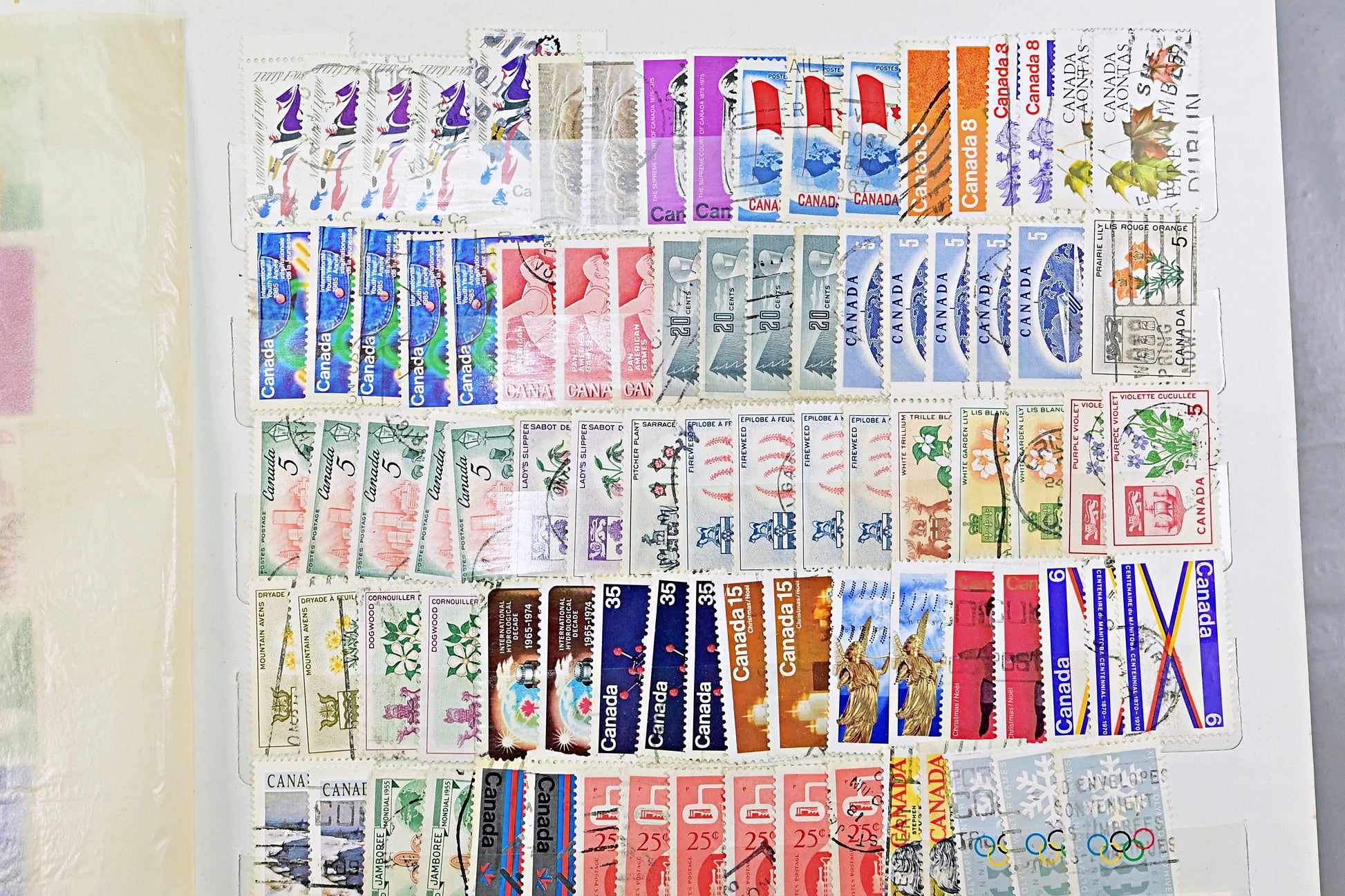 7129 Canada Large Collection. QV-QEII. Mint, High Values. 79 Images