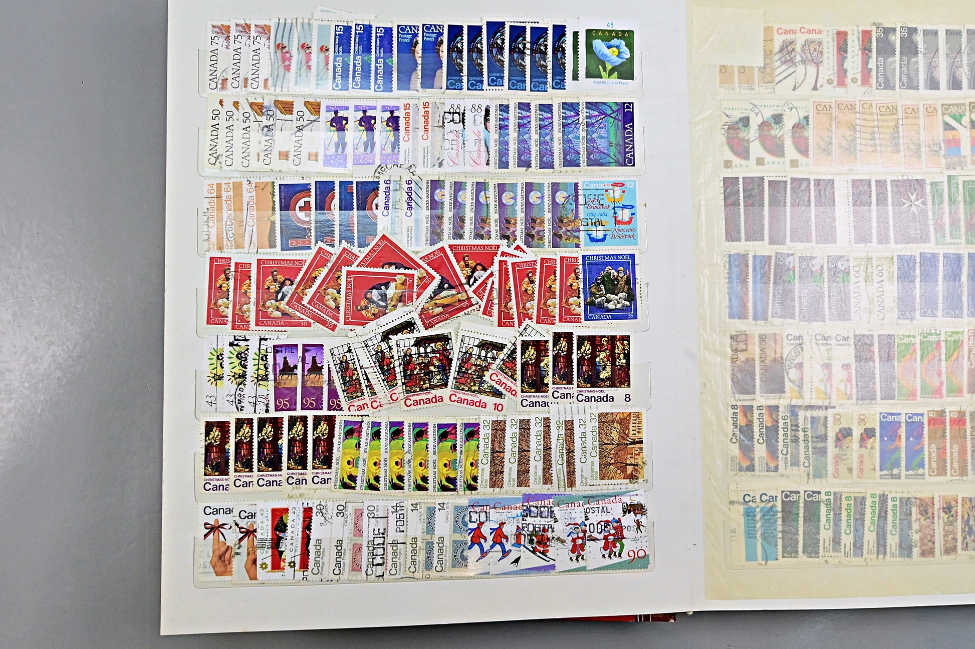 7129 Canada Large Collection. QV-QEII. Mint, High Values. 79 Images