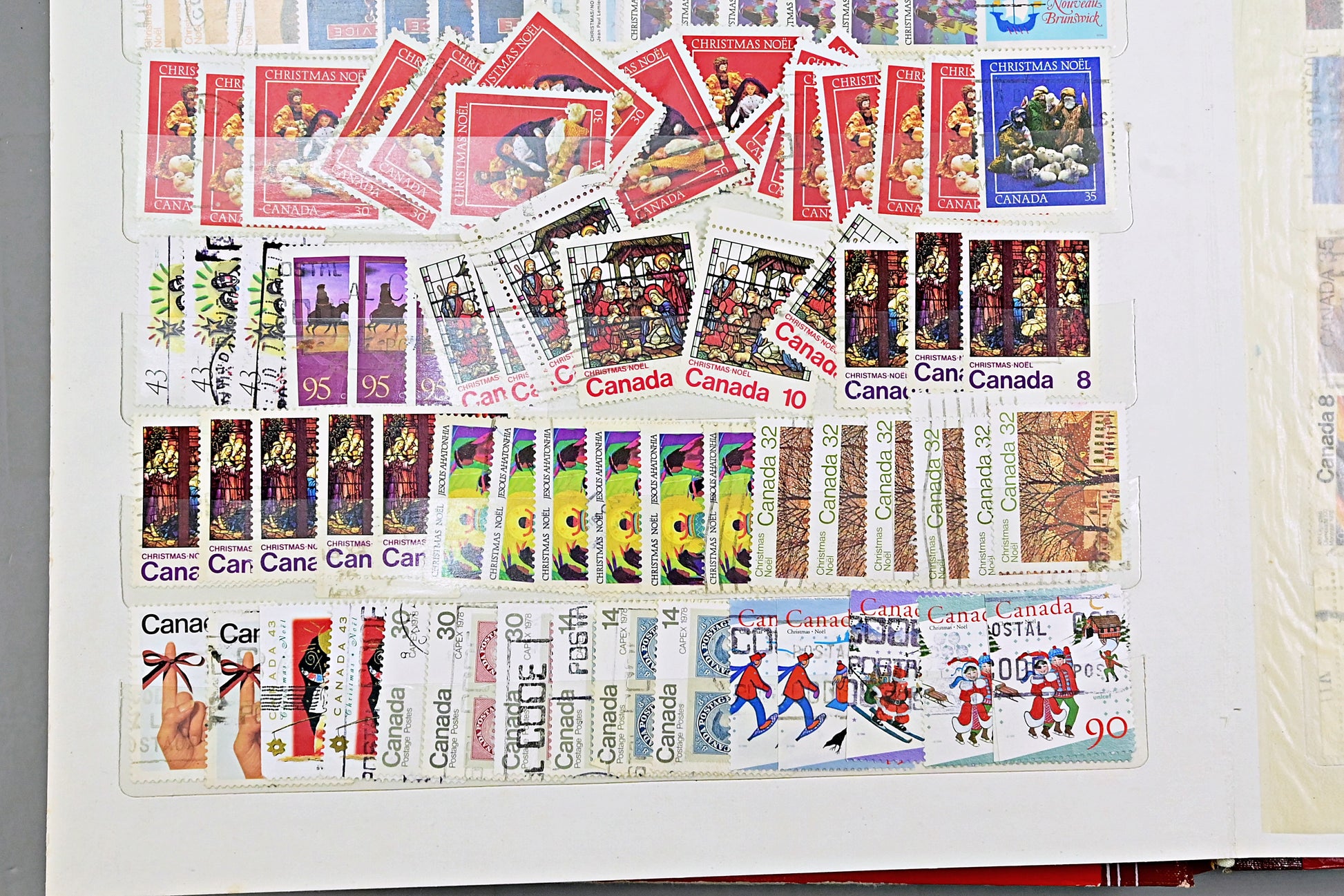 7129 Canada Large Collection. QV-QEII. Mint, High Values. 79 Images