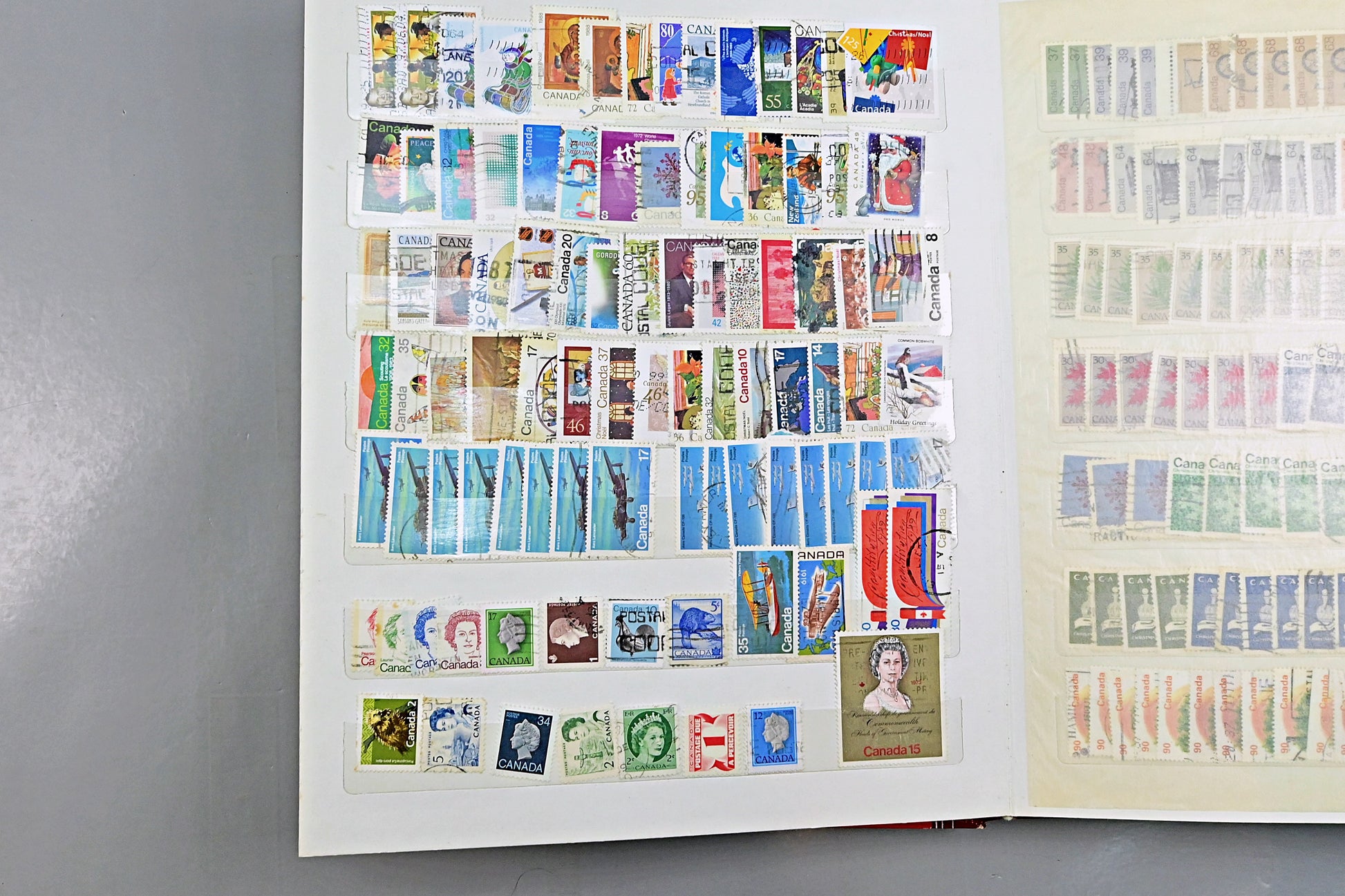 7129 Canada Large Collection. QV-QEII. Mint, High Values. 79 Images