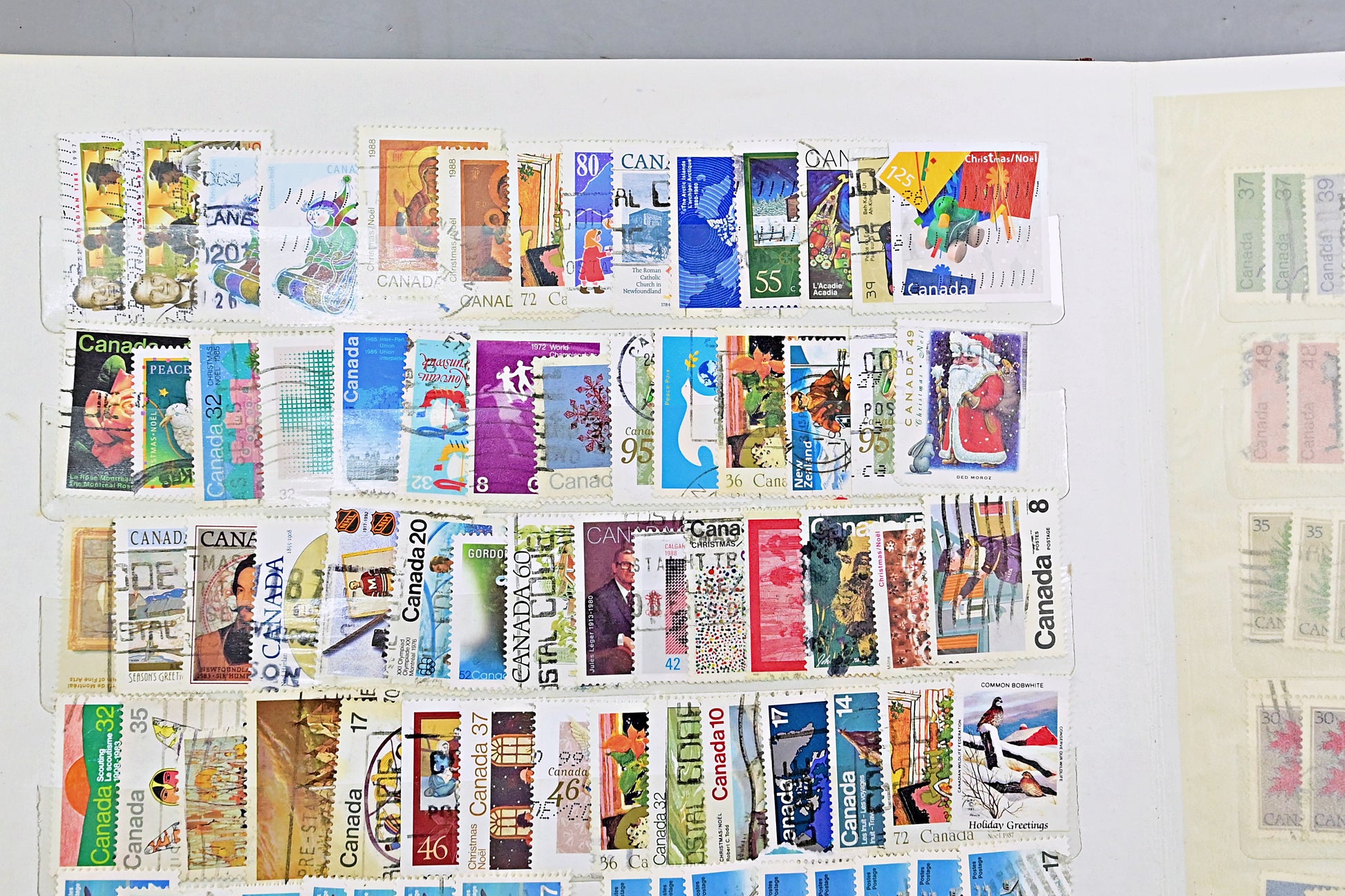 7129 Canada Large Collection. QV-QEII. Mint, High Values. 79 Images