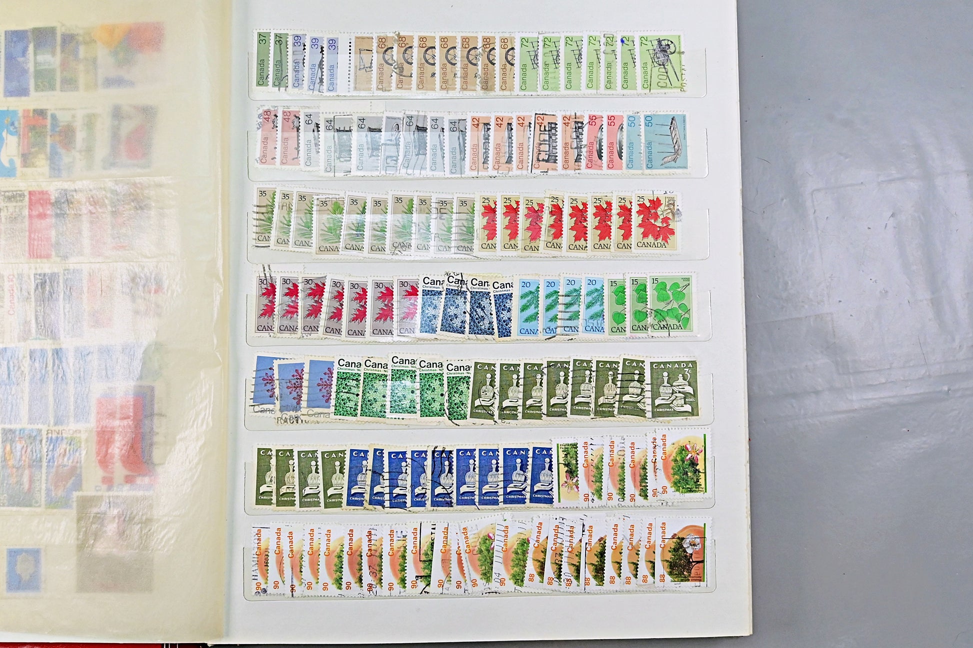 7129 Canada Large Collection. QV-QEII. Mint, High Values. 79 Images