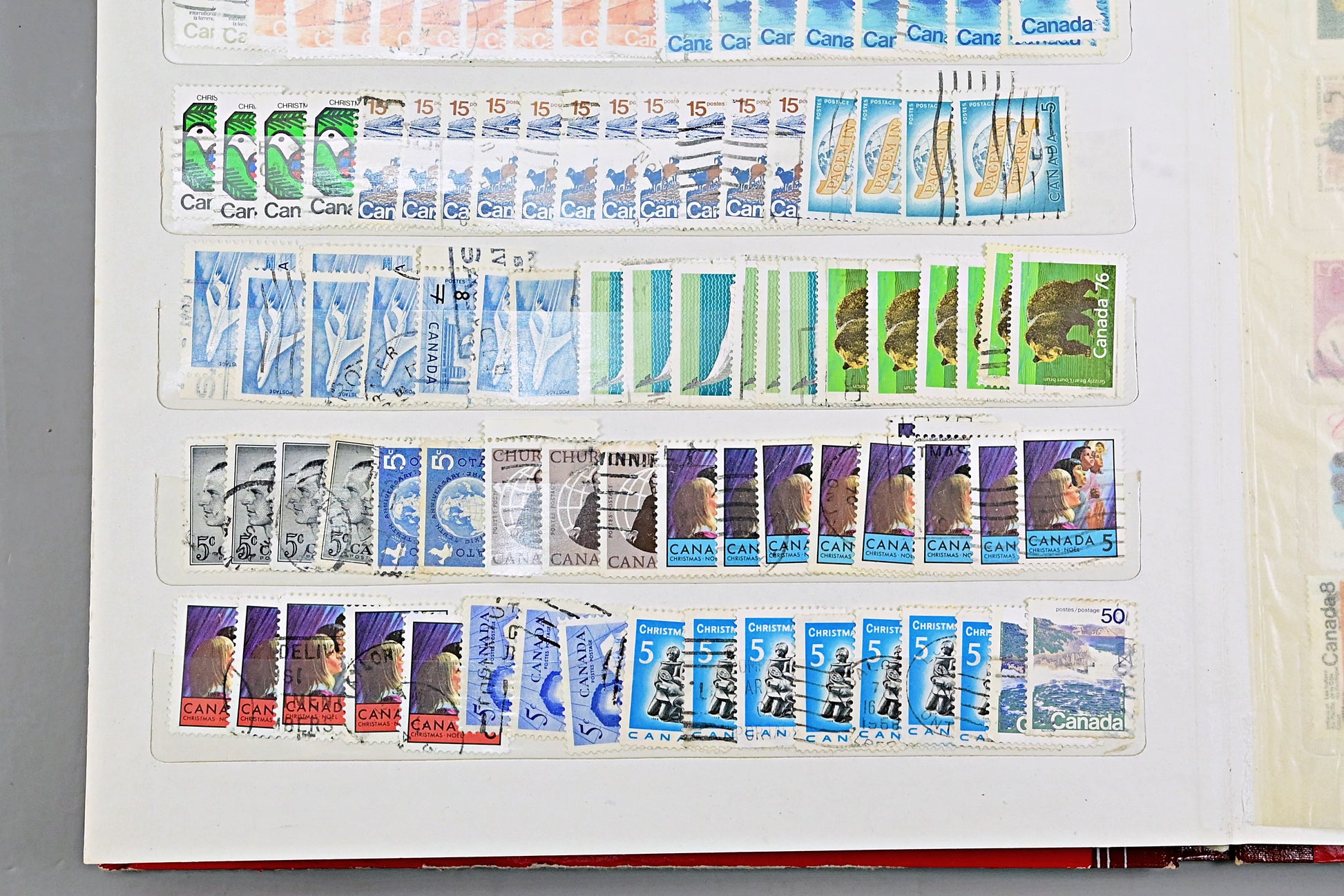 7129 Canada Large Collection. QV-QEII. Mint, High Values. 79 Images