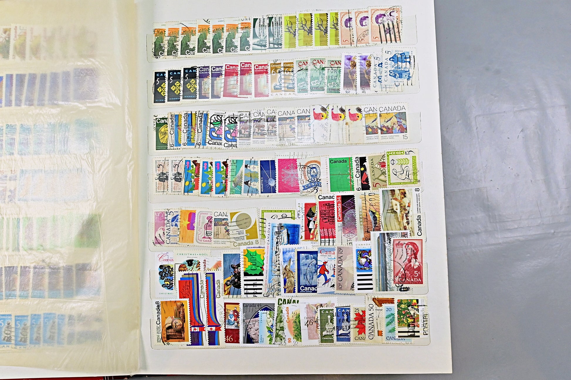 7129 Canada Large Collection. QV-QEII. Mint, High Values. 79 Images