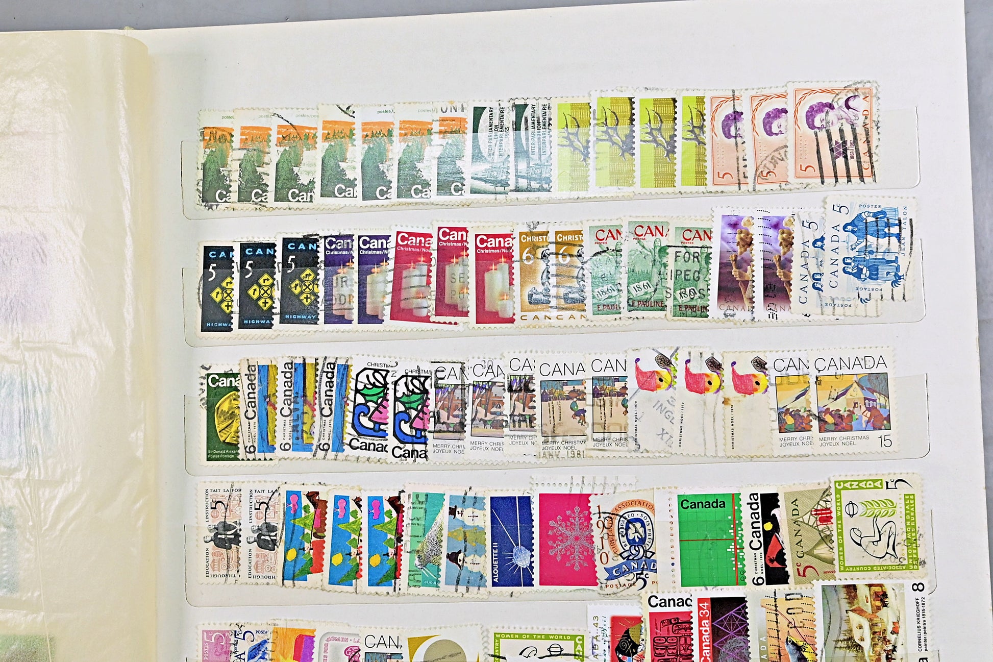 7129 Canada Large Collection. QV-QEII. Mint, High Values. 79 Images