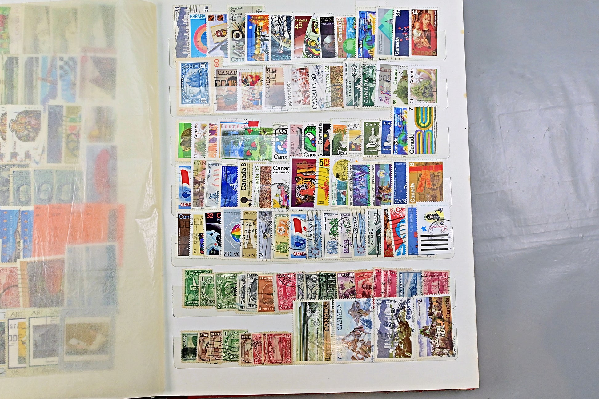 7129 Canada Large Collection. QV-QEII. Mint, High Values. 79 Images