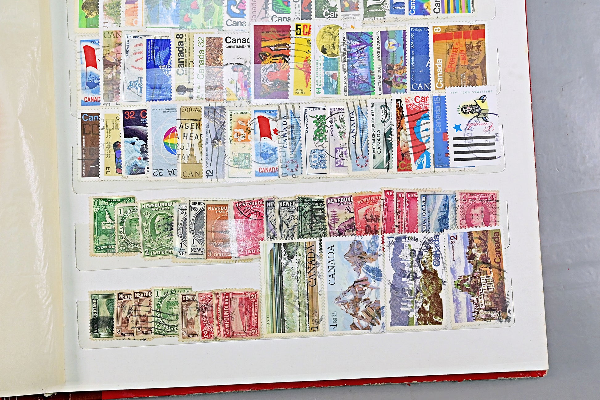 7129 Canada Large Collection. QV-QEII. Mint, High Values. 79 Images