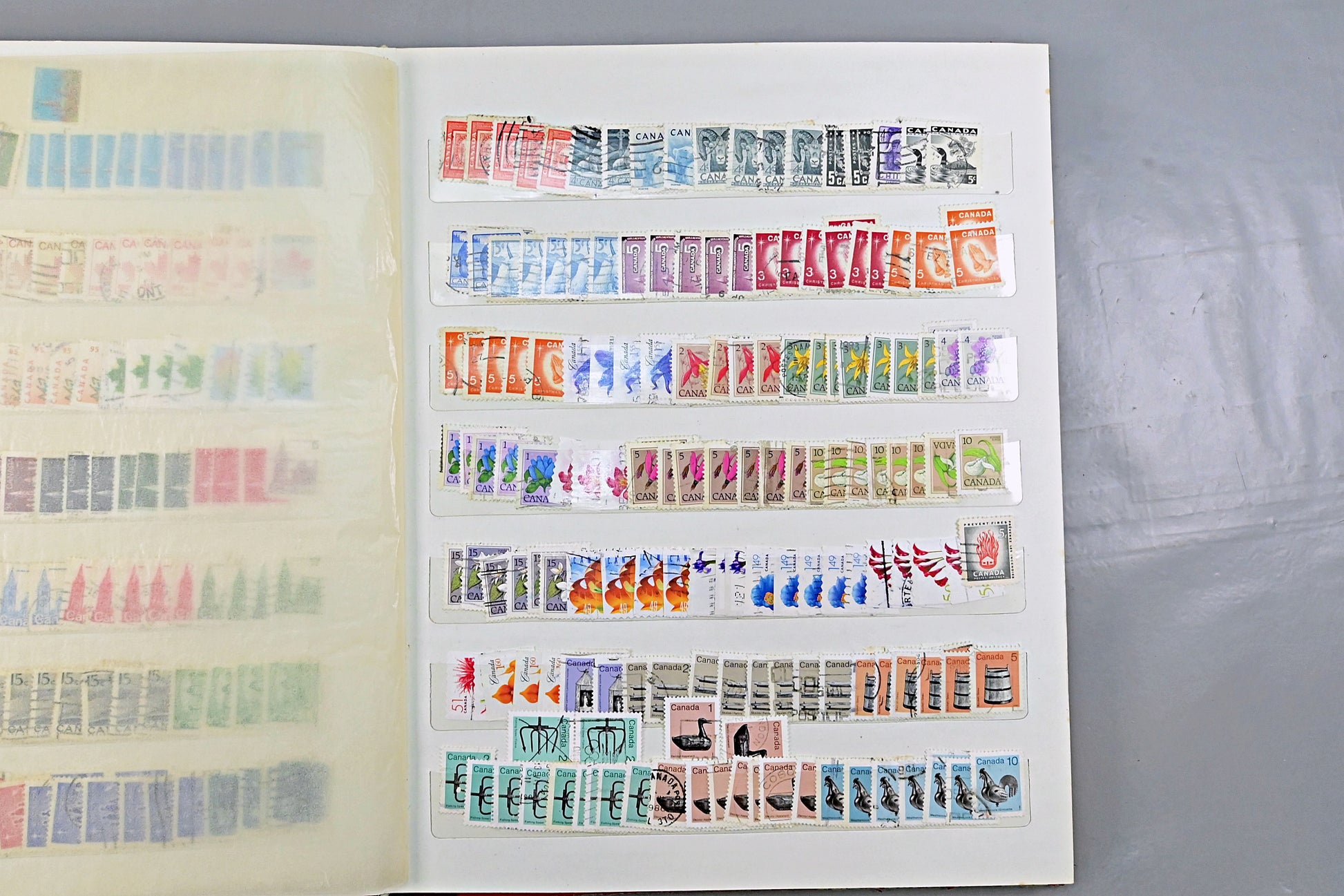 7129 Canada Large Collection. QV-QEII. Mint, High Values. 79 Images