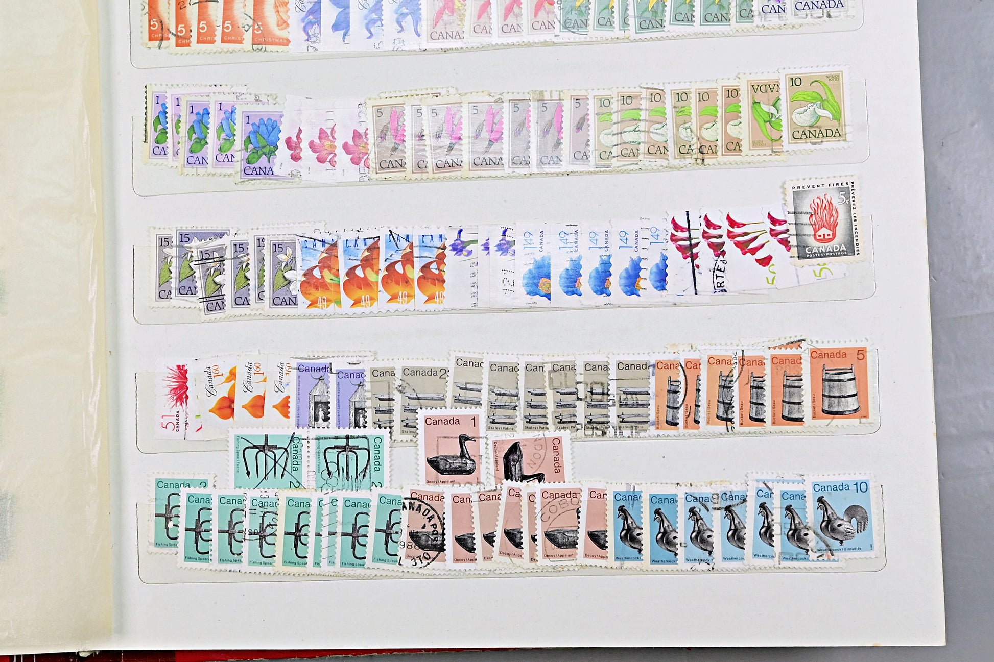 7129 Canada Large Collection. QV-QEII. Mint, High Values. 79 Images