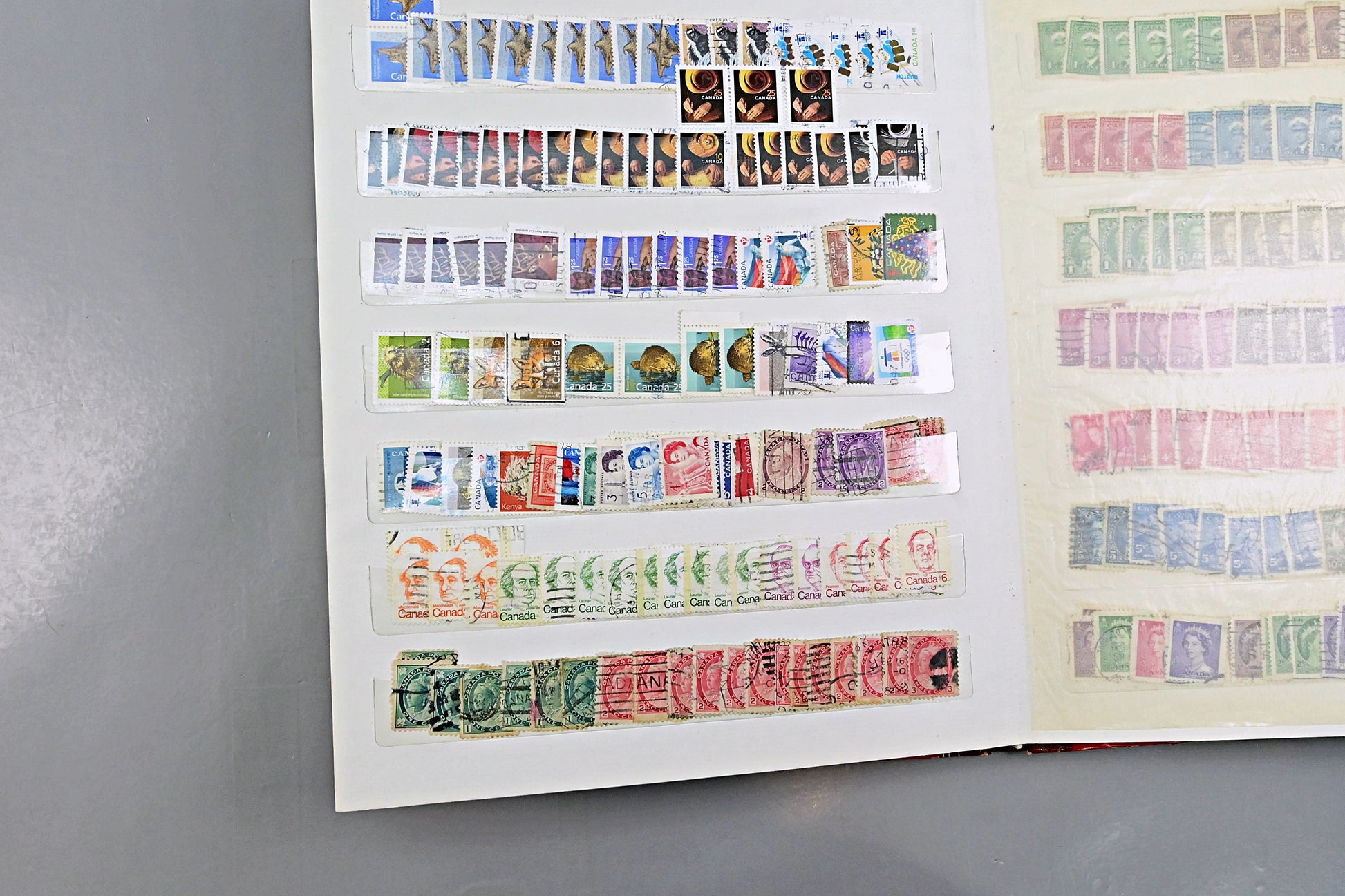 7129 Canada Large Collection. QV-QEII. Mint, High Values. 79 Images