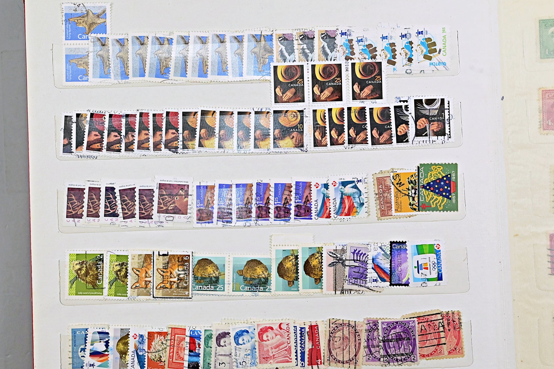 7129 Canada Large Collection. QV-QEII. Mint, High Values. 79 Images