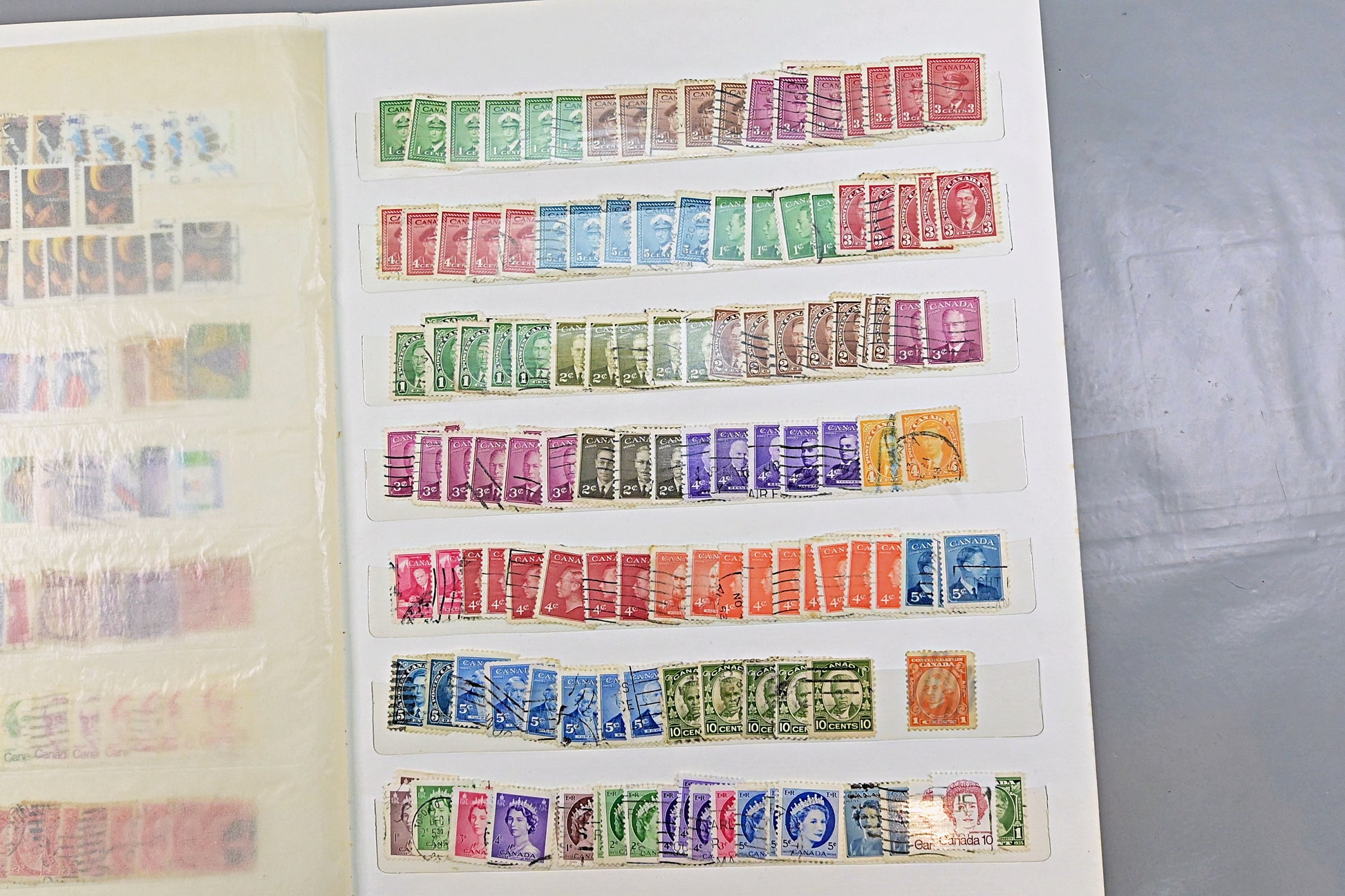 7129 Canada Large Collection. QV-QEII. Mint, High Values. 79 Images