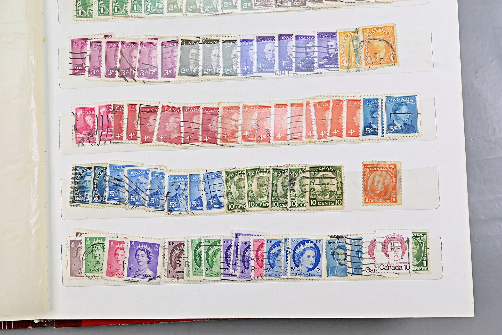 7129 Canada Large Collection. QV-QEII. Mint, High Values. 79 Images