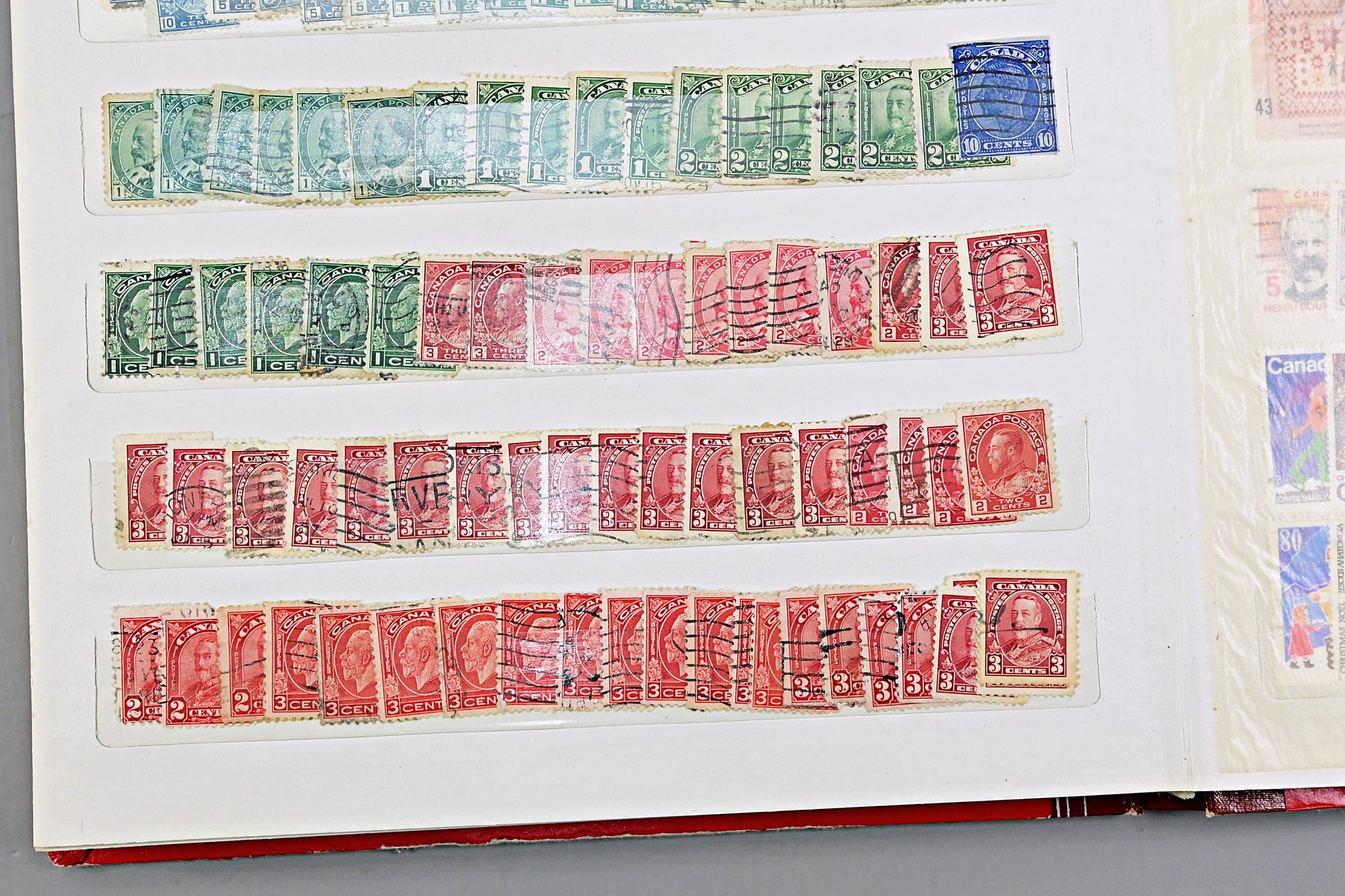 7129 Canada Large Collection. QV-QEII. Mint, High Values. 79 Images