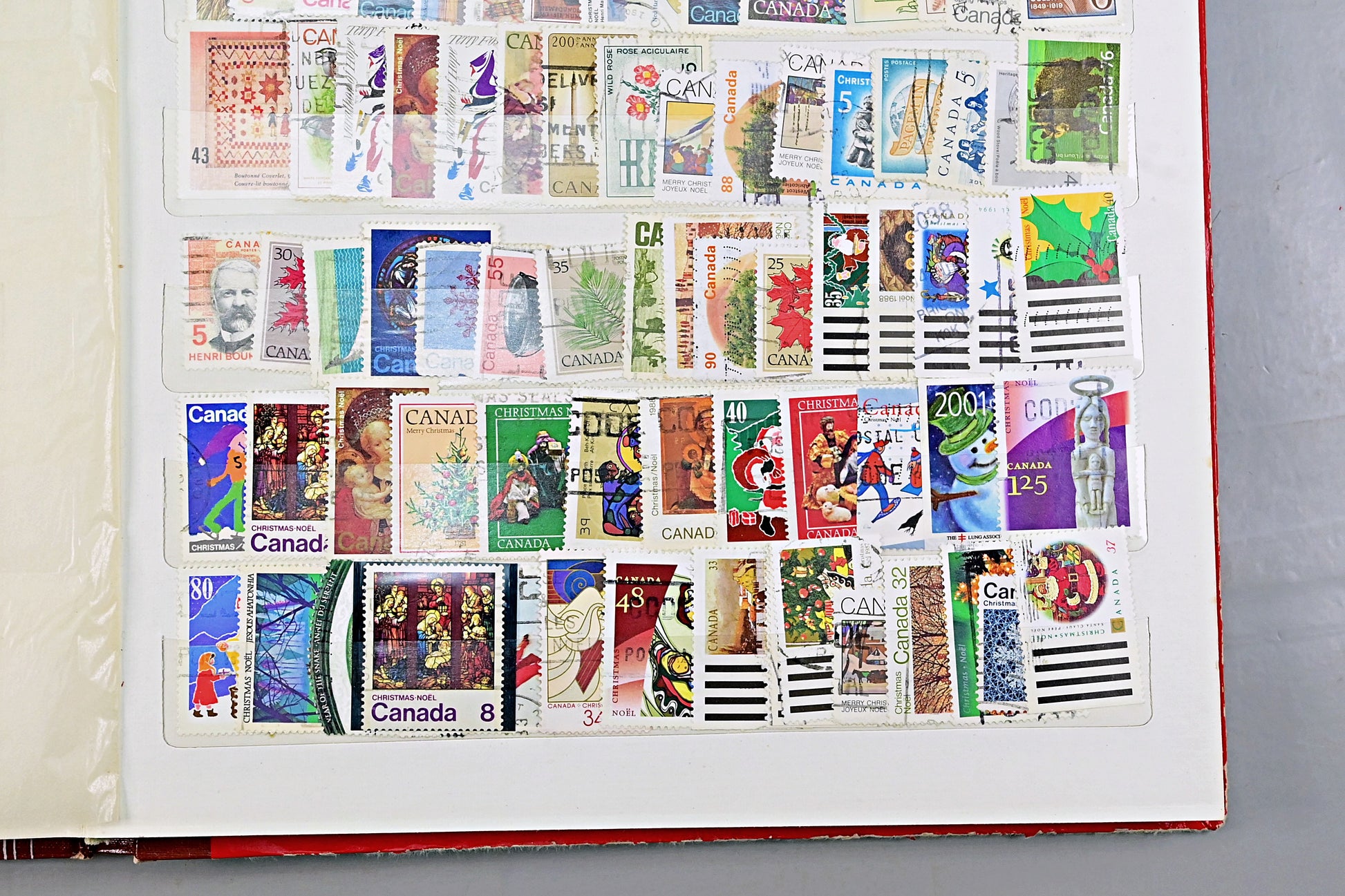 7129 Canada Large Collection. QV-QEII. Mint, High Values. 79 Images