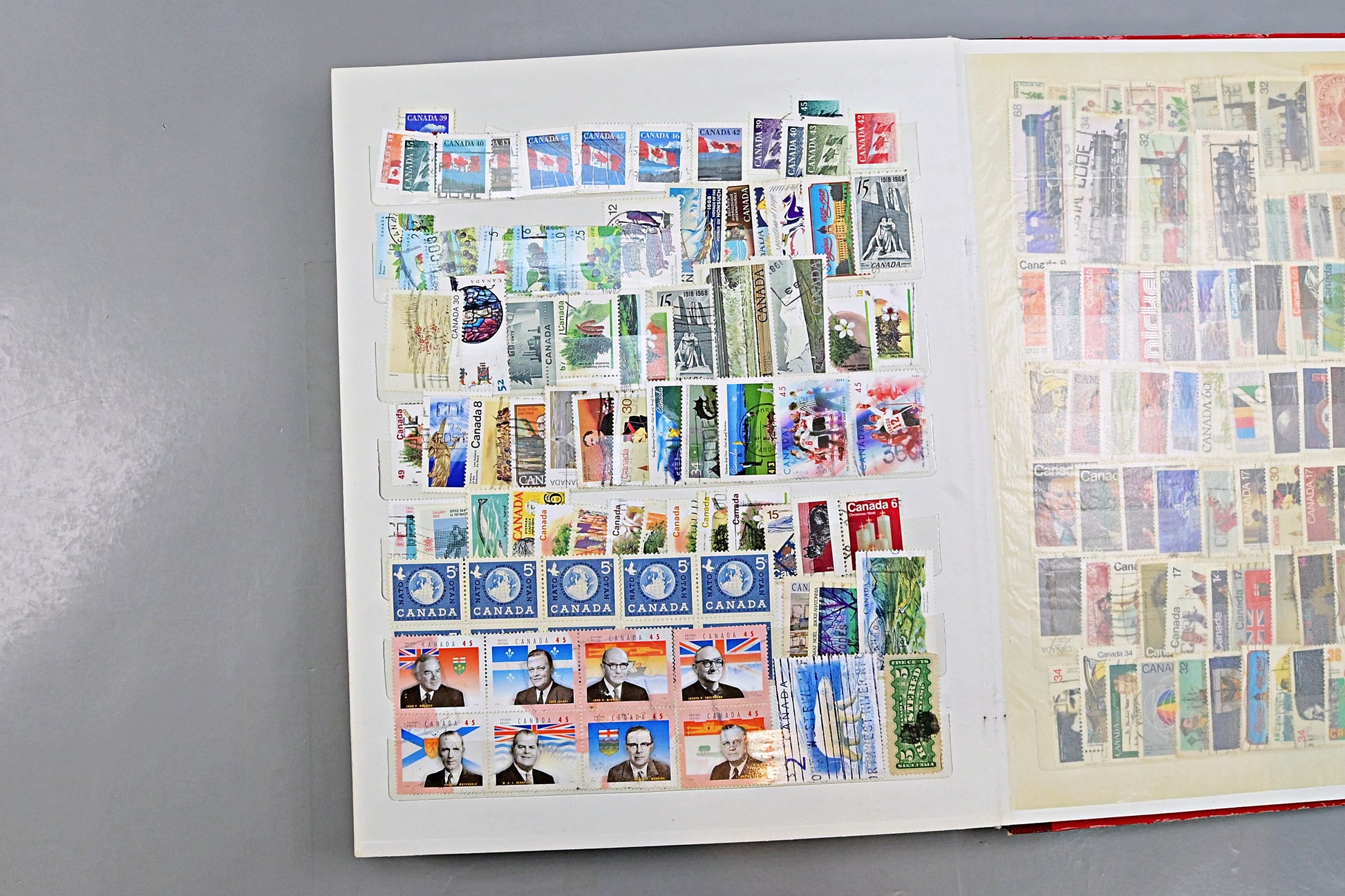 7129 Canada Large Collection. QV-QEII. Mint, High Values. 79 Images