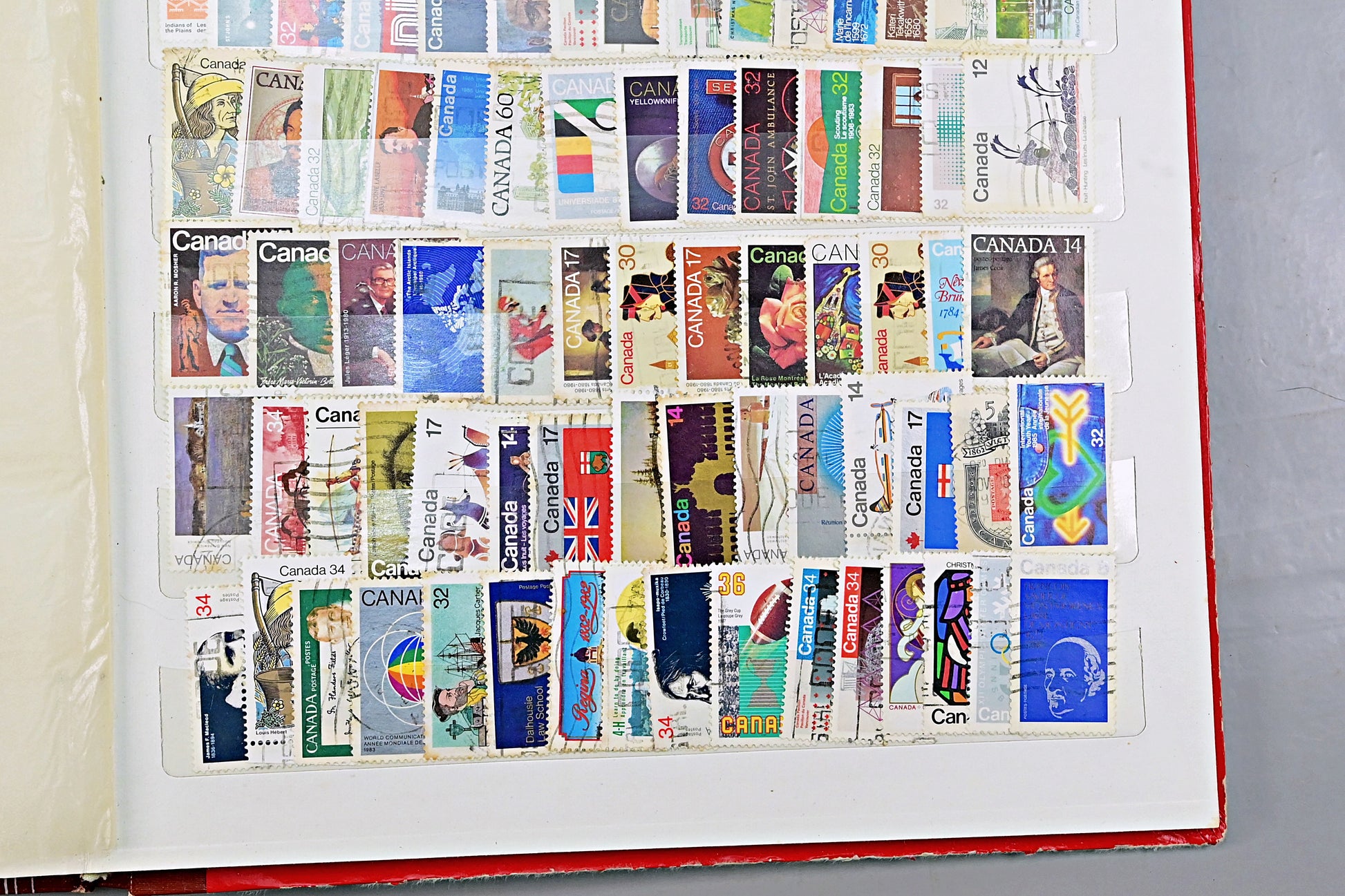 7129 Canada Large Collection. QV-QEII. Mint, High Values. 79 Images