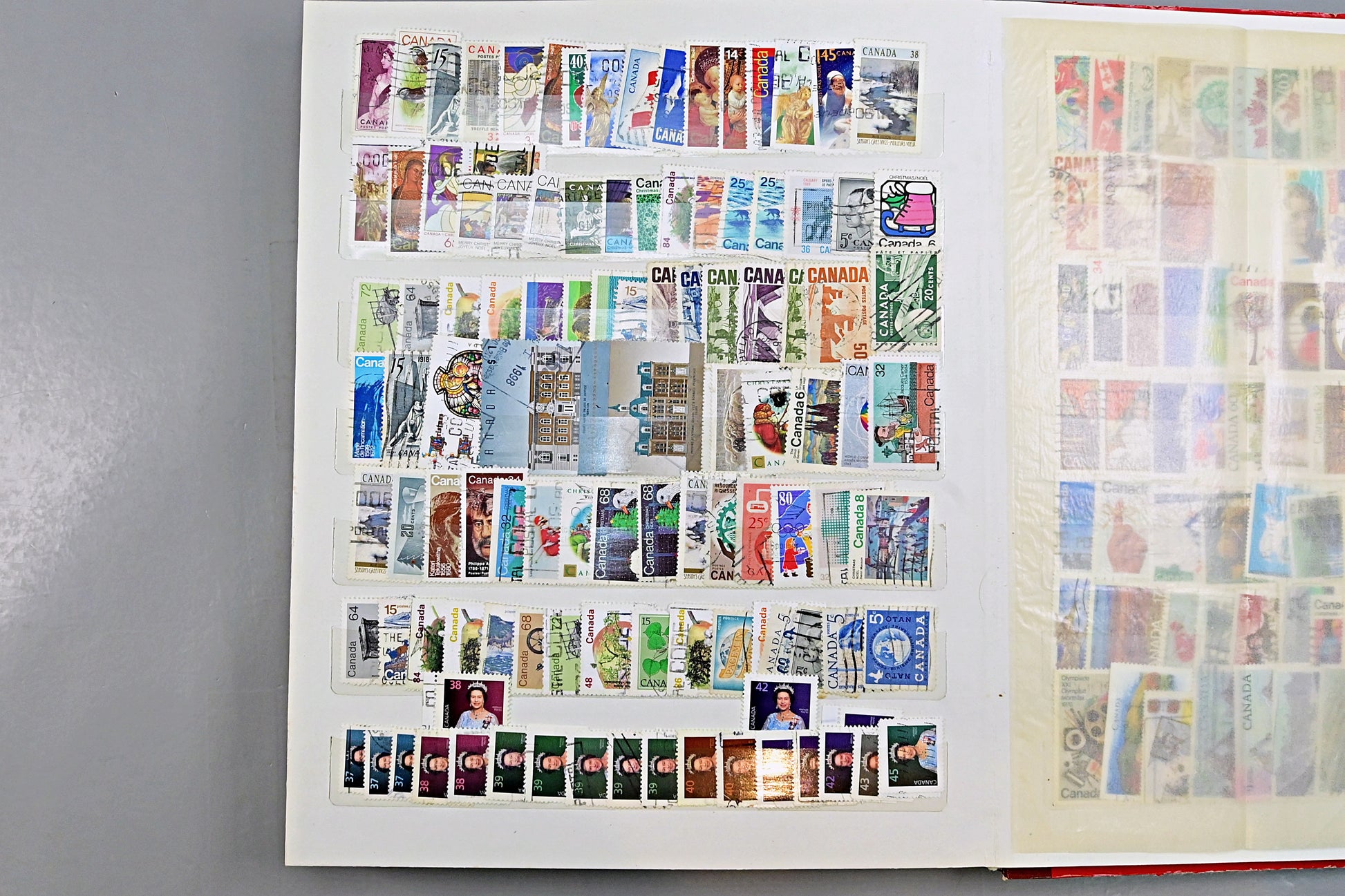 7129 Canada Large Collection. QV-QEII. Mint, High Values. 79 Images