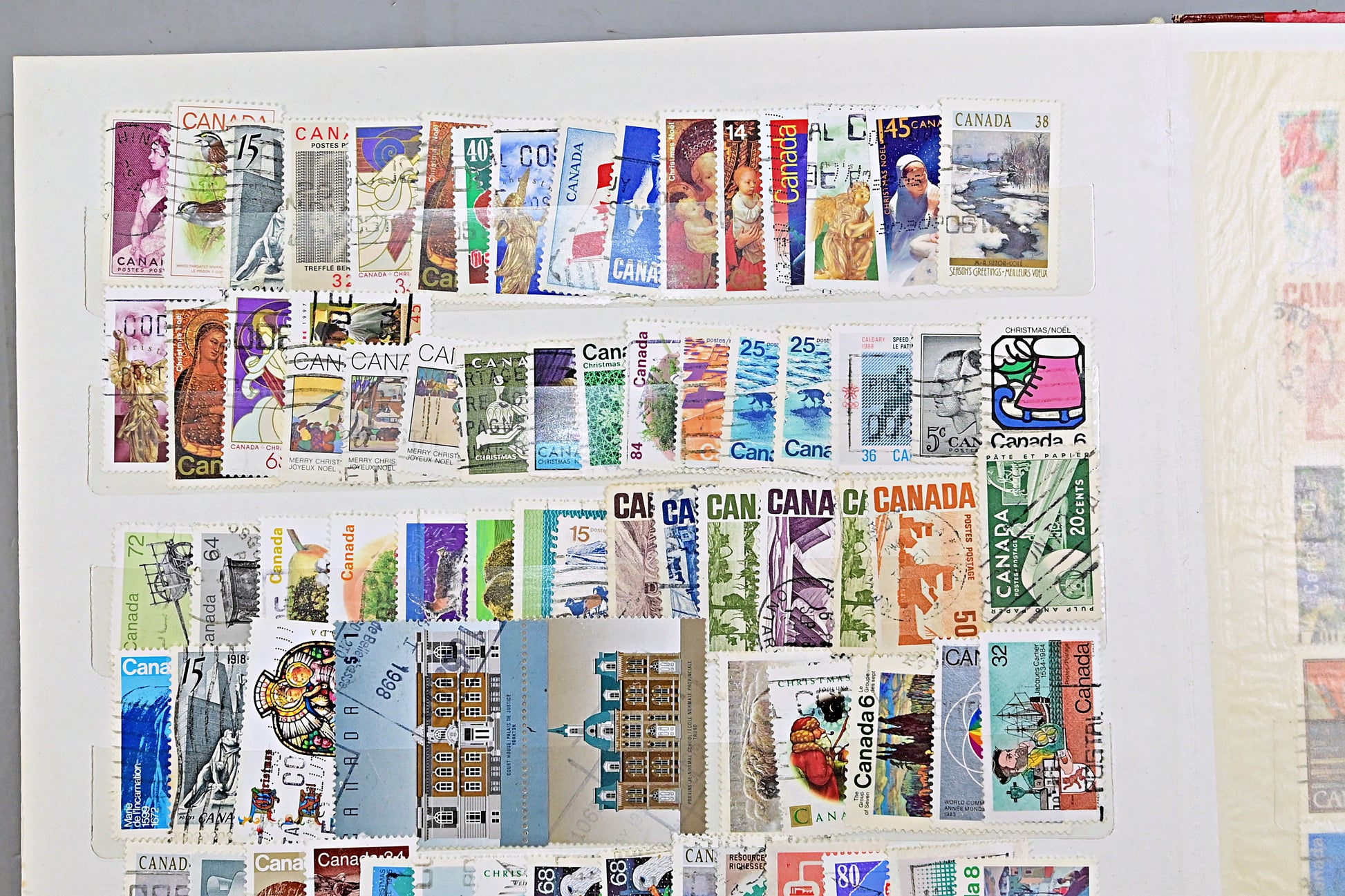 7129 Canada Large Collection. QV-QEII. Mint, High Values. 79 Images