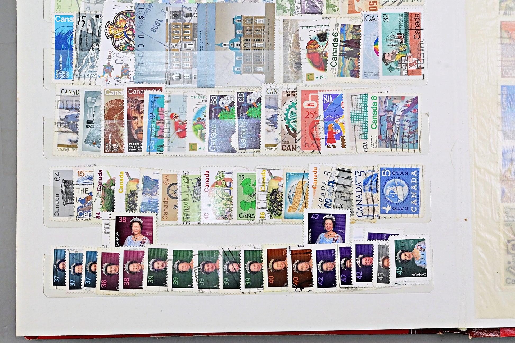 7129 Canada Large Collection. QV-QEII. Mint, High Values. 79 Images