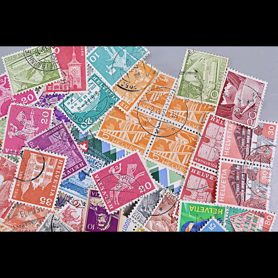 7137 Switzerland Unsorted Collection. Mid-Modern. Many 100s. 27 Images, image 6