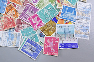 7137 Switzerland Unsorted Collection. Mid-Modern. Many 100s. 27 Images