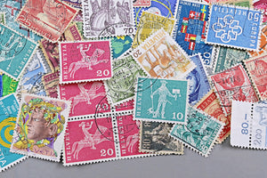 7137 Switzerland Unsorted Collection. Mid-Modern. Many 100s. 27 Images