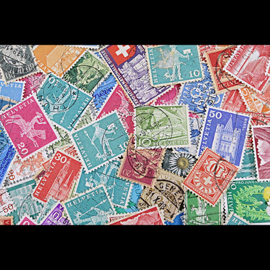 7137 Switzerland Unsorted Collection. Mid-Modern. Many 100s. 27 Images, image 13