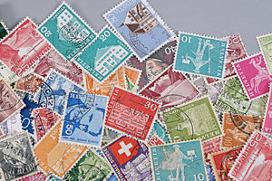 7137 Switzerland Unsorted Collection. Mid-Modern. Many 100s. 27 Images