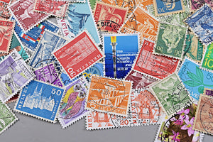 7137 Switzerland Unsorted Collection. Mid-Modern. Many 100s. 27 Images