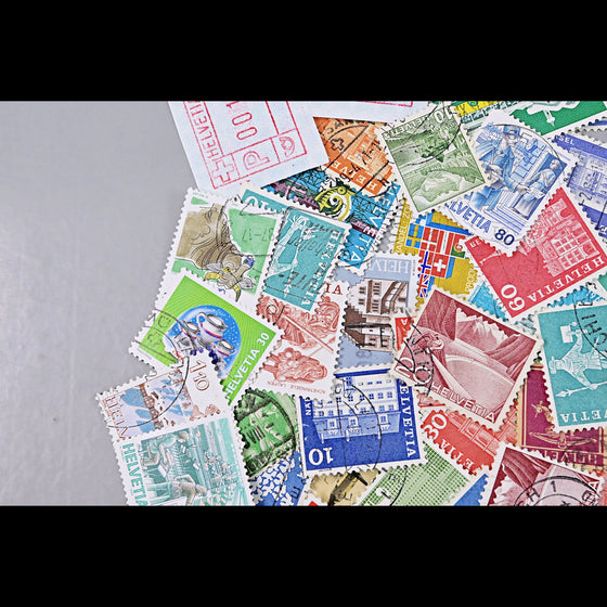7137 Switzerland Unsorted Collection. Mid-Modern. Many 100s. 27 Images, image 25